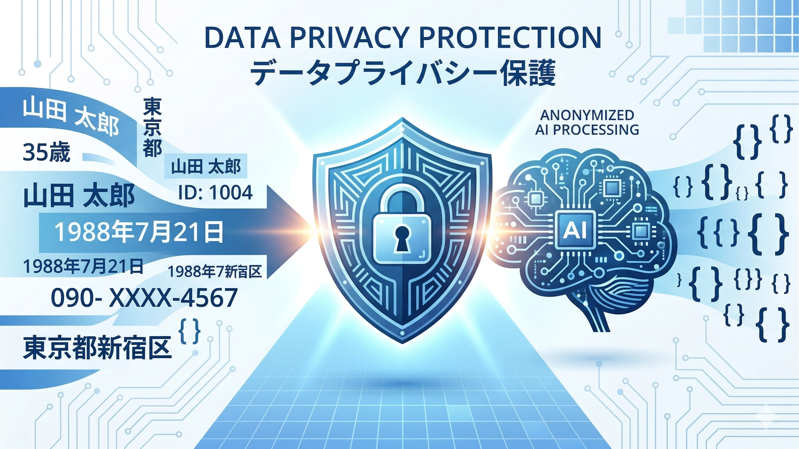 データプライバシー保護の仕組み