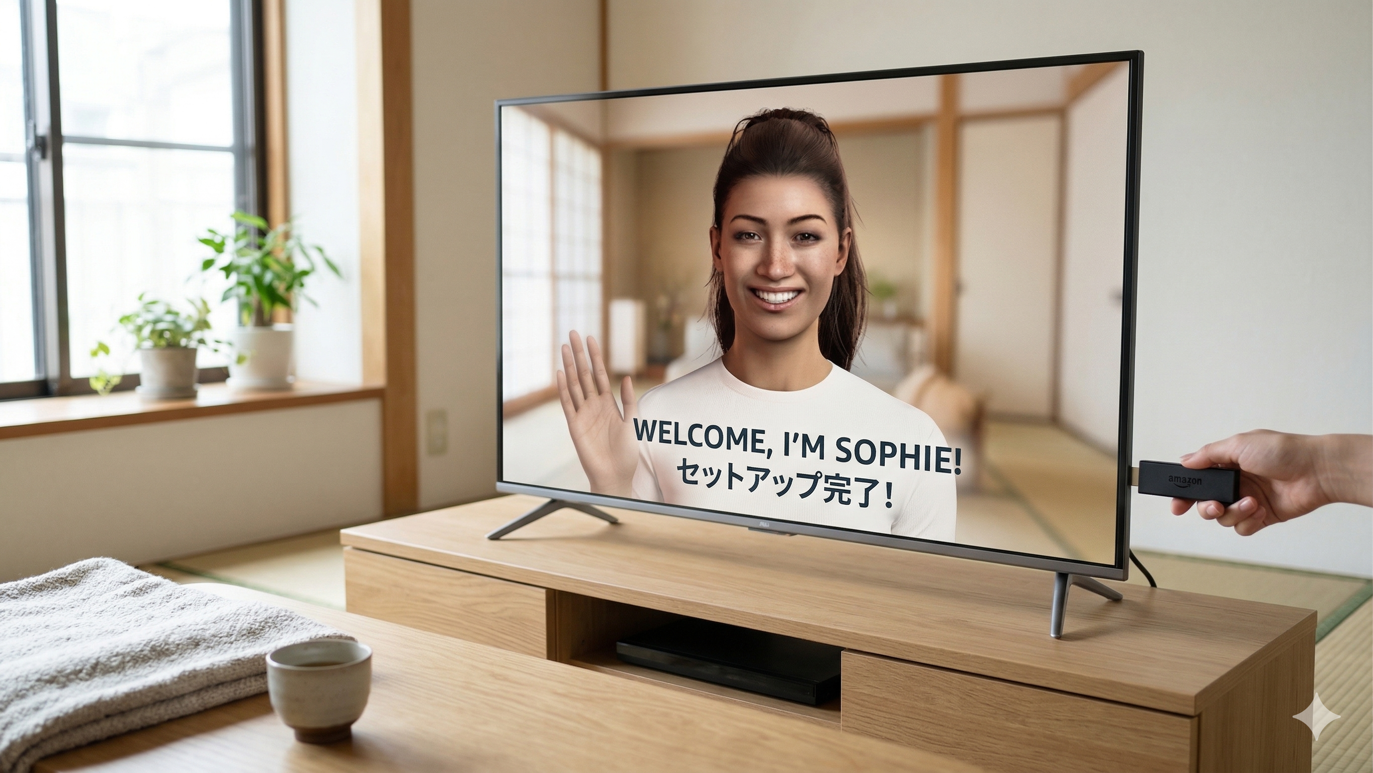 ストリーミングデバイスを差すだけの簡単セットアップ